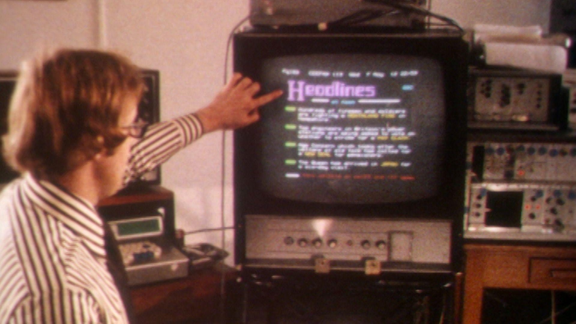 1970s Ceefax/teletext system in use